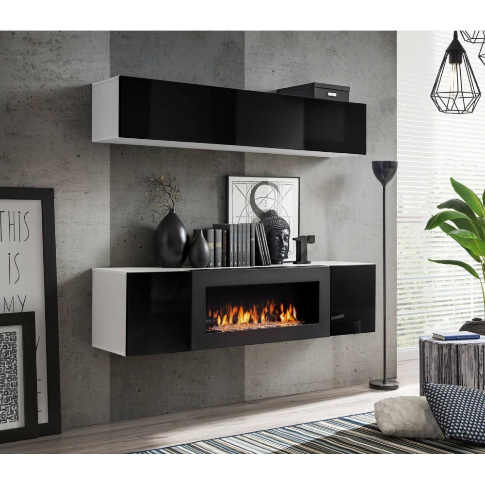 Living FLY N 23 WS FY N1 Genarom AM Alb / Negru Lucios