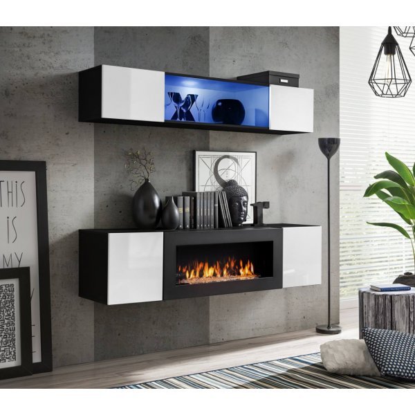Living FLY N 23 ZW FY N3 Genarom AM Negru / Alb Lucios