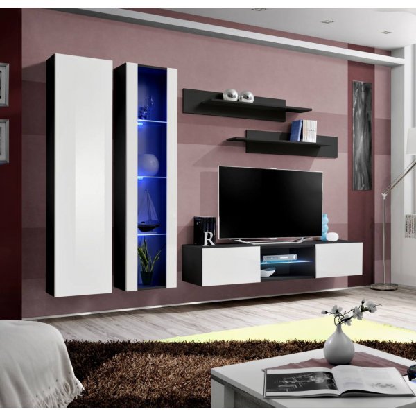 Living FLY O 23 ZW FY O4 Genarom AM Negru / Alb Lucios