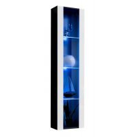Vitrina Suspendata FLY Genarom AM 23 ZW FY 41 Negru / Alb Lucios