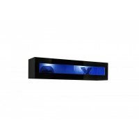 Vitrina suspendata FLY Genarom AM 23 ZZ FY 11 Negru / Negru Lucios