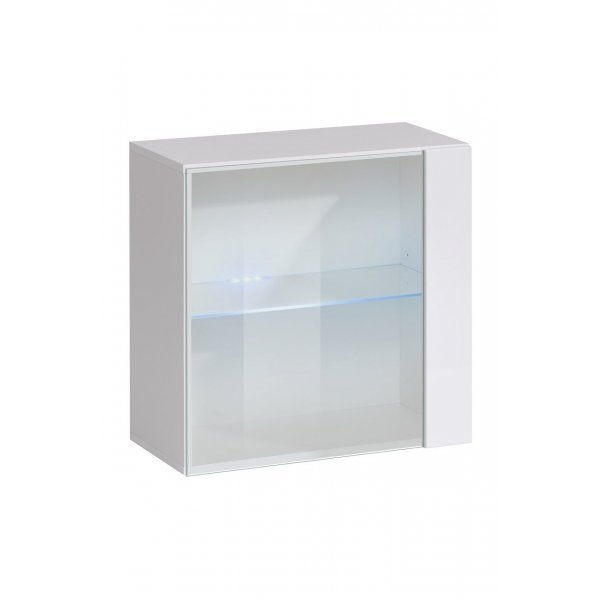 Vitrina Suspendata SWITCH 26 WW SW WW 3 Genarom AM Alb / Alb Lucios