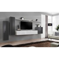 Living SWITCH 1 27 GW SW 1 Genarom AM Grafit Lucios / Alb Lucios