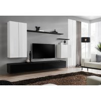 Living SWITCH 2 26 WS SW 2 Genarom AM Alb Lucios / Negru Lucios