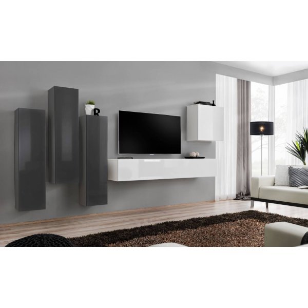 Living SWITCH 3 27 GW SW 3 Genarom AM Grafit Lucios / Alb Lucios