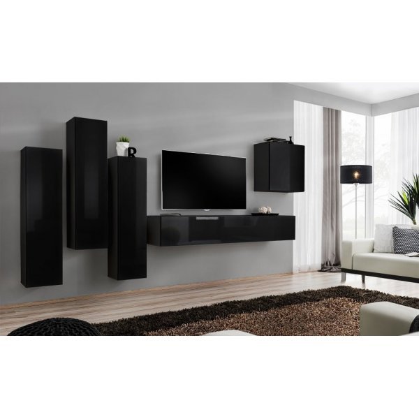 Living SWITCH 3 26 ZZ SW 3 Genarom AM Negru / Negru Lucios