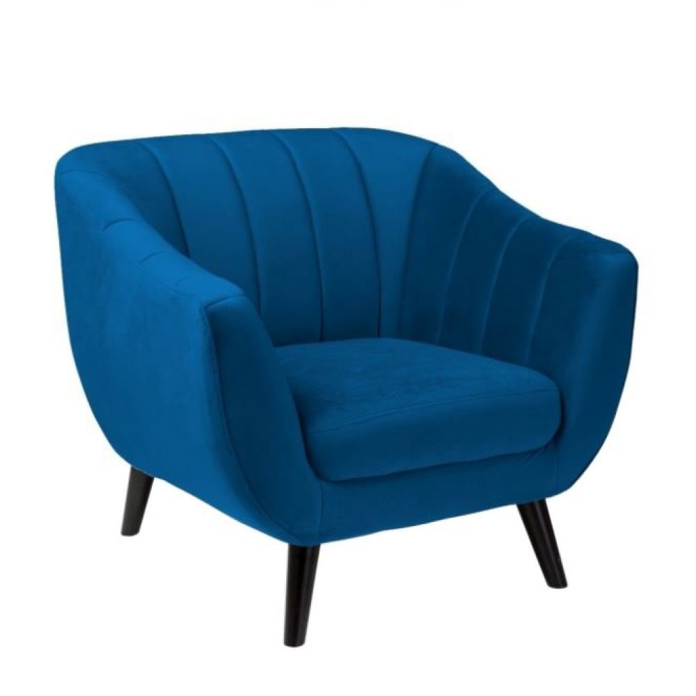 Fotoliu ELITE VELVET 1 Bluvel 86 / Bleumarin