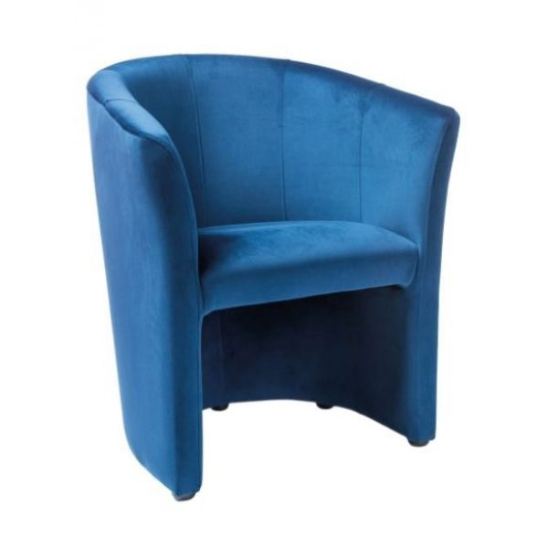 Fotoliu TM 1 VELVET Genarom SN Bluvel 86 / Bleumarin