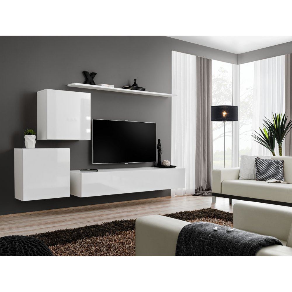 Living SWITCH 5 26 WW SW 5 Genarom AM Alb / Alb Lucios
