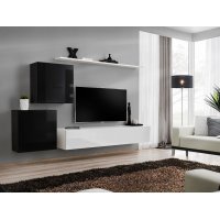 Living SWITCH 5 26 ZW SW 5 Genarom AM Negru Lucios / Alb Lucios