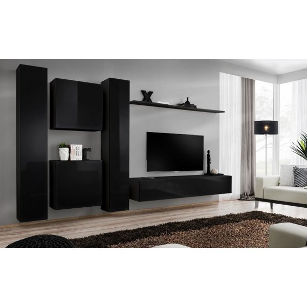 Living SWITCH 6 26 ZZ SW 6 Genarom AM Negru / Negru Lucios