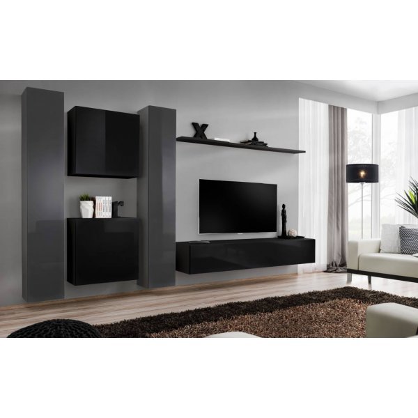 Living SWITCH 6 27 GZ SW 6 Genarom AM Grafit Lucios / Negru Lucios