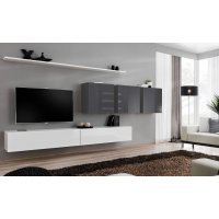 Living SWITCH 7 27 WG SW 7 Genarom AM Alb Lucios / Grafit Lucios