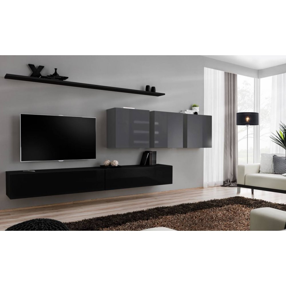Living SWITCH 7 27 ZG SW 7 Genarom AM Negru Lucios / Grafit Lucios