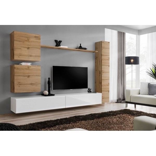 Living SWITCH 8 WTW SW 8 Genarom AM Stejar Wotan / Alb Lucios