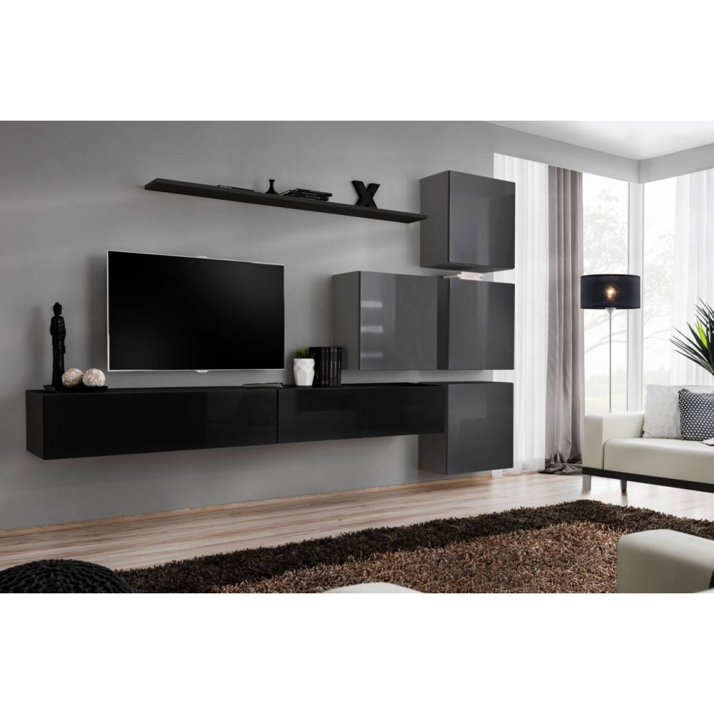 Living SWITCH 9 27 ZG SW 9 Genarom AM Negru Lucios / Grafit Lucios