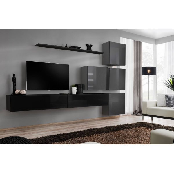 Living SWITCH 9 27 ZG SW 9 Genarom AM Negru Lucios / Grafit Lucios