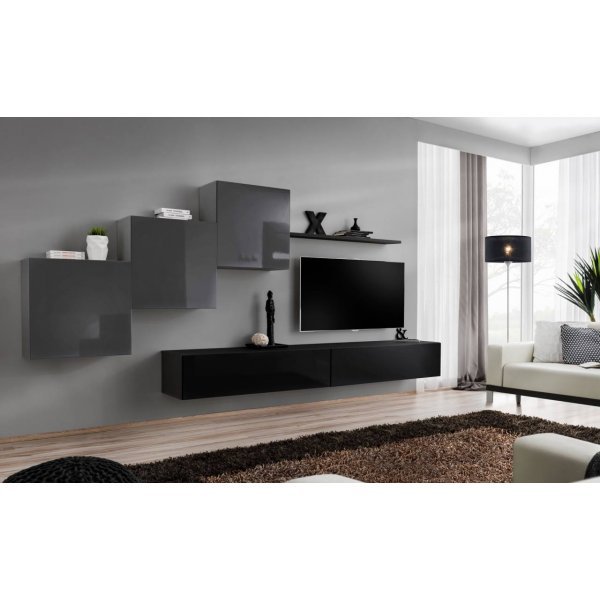 Living SWITCH 10 27 GZ SW 10 Genarom AM Grafit Lucios / Negru Lucios