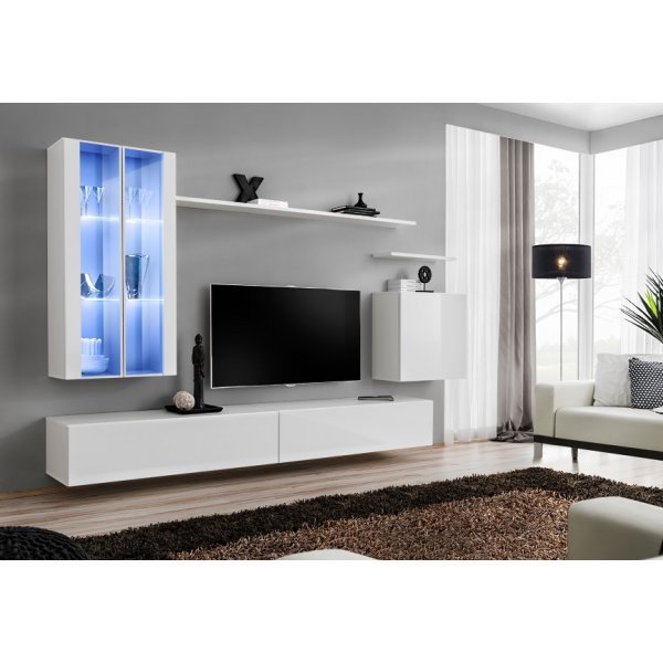 Living SWITCH 12 26 WW SW 12 Genarom AM Alb / Alb Lucios