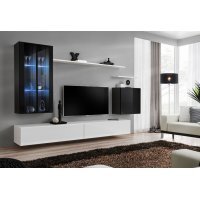 Living SWITCH 12 26 ZW SW 12 Genarom AM Negru Lucios / Alb Lucios