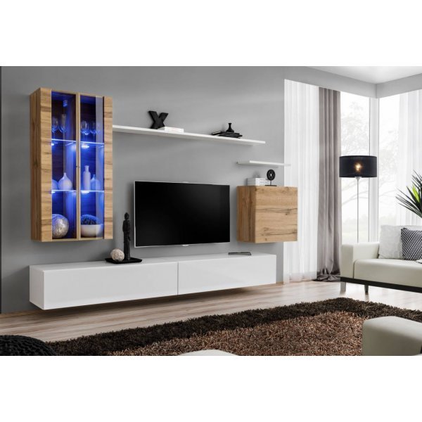 Living SWITCH 12 WTW SW 12 Genarom AM Stejar Wotan / Alb Lucios