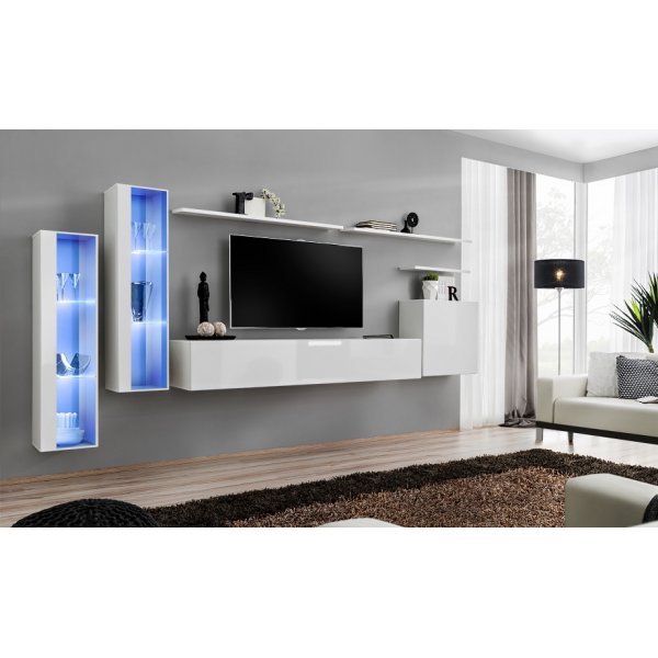 Living SWITCH 11 26 WW SW 11 Genarom AM Alb / Alb Lucios