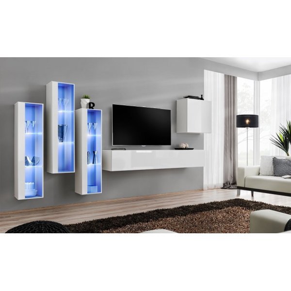 Living SWITCH 13 26 WW SW 13 Genarom AM Alb / Alb Lucios