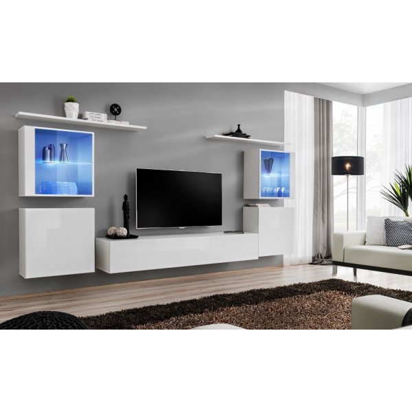Living SWITCH 14 26 WW SW 14 Genarom AM Alb / Alb Lucios