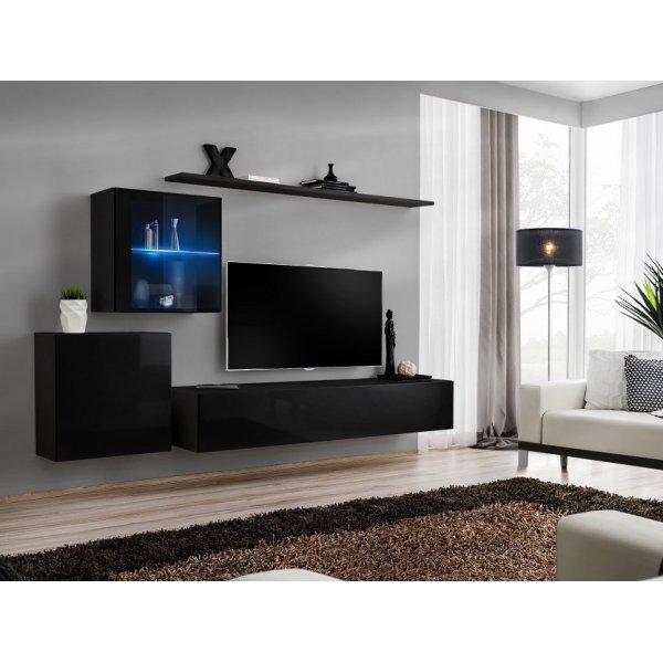 Living SWITCH 15 26 ZZ SW 15 Genarom AM Negru / Negru Lucios