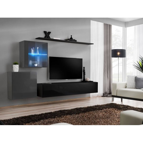 Living SWITCH 15 27 GZ SW 15 Genarom AM Grafit Lucios / Negru Lucios