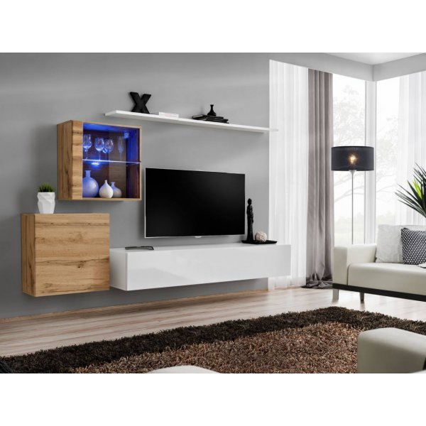 Living SWITCH 15 WTW SW 15 Genarom AM Stejar Wotan / Alb Lucios