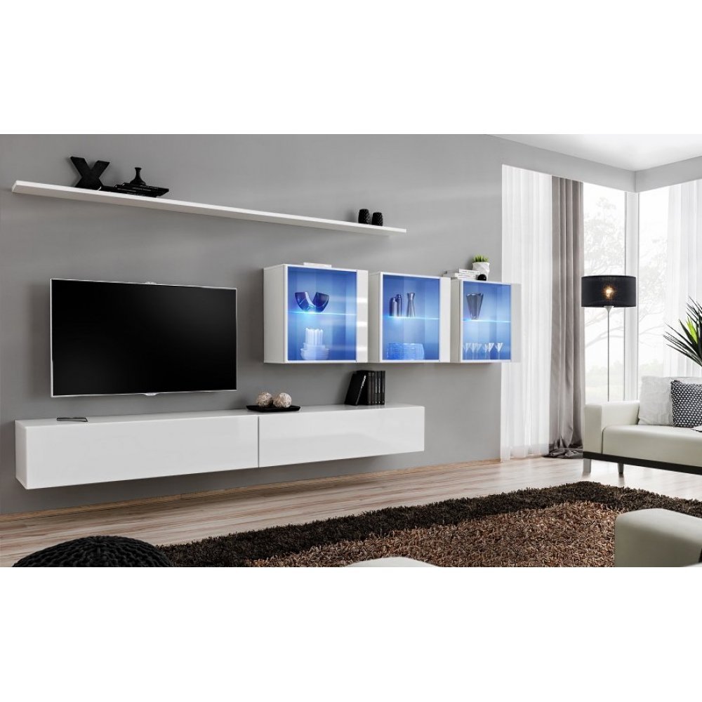 Living SWITCH 17 26 WW SW 17 Genarom AM Alb / Alb Lucios