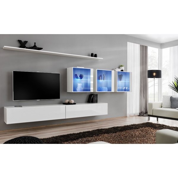 Living SWITCH 17 26 WW SW 17 Genarom AM Alb / Alb Lucios