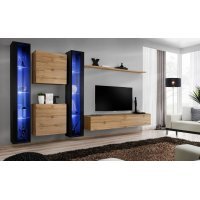 Living SWITCH 16 WWT SW 16 Genarom AM Alb Lucios / Stejar Wotan