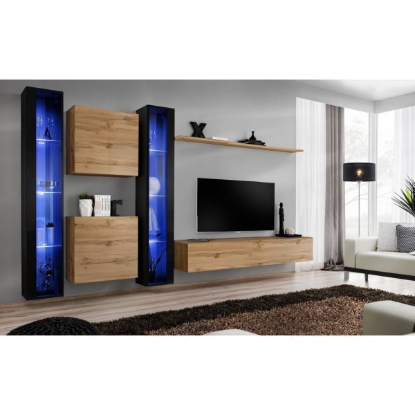 Living SWITCH 16 WWT SW 16 Genarom AM Alb Lucios / Stejar Wotan