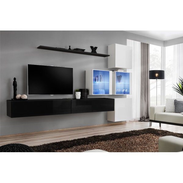 Living SWITCH 19 26 WW SW 19 Genarom AM Alb / Alb Lucios