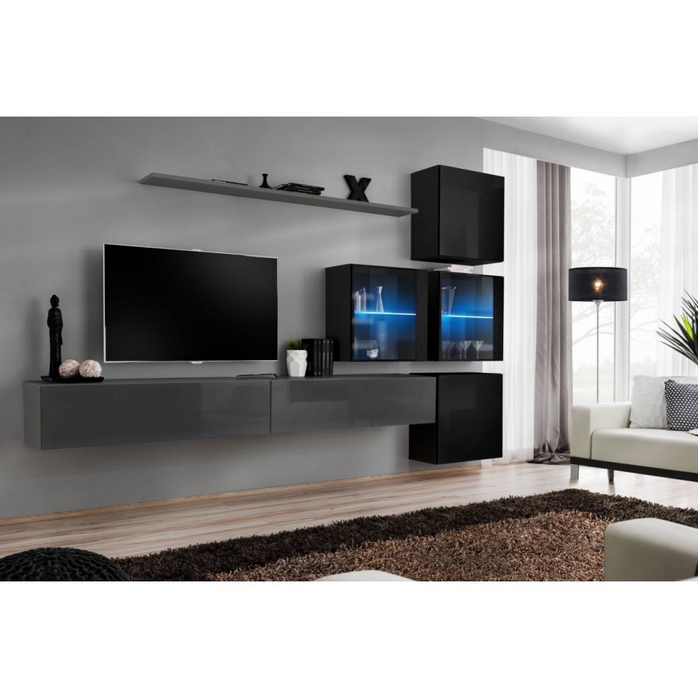 Living SWITCH 19 27 GZ SW 19 Genarom AM Grafit Lucios / Negru Lucios