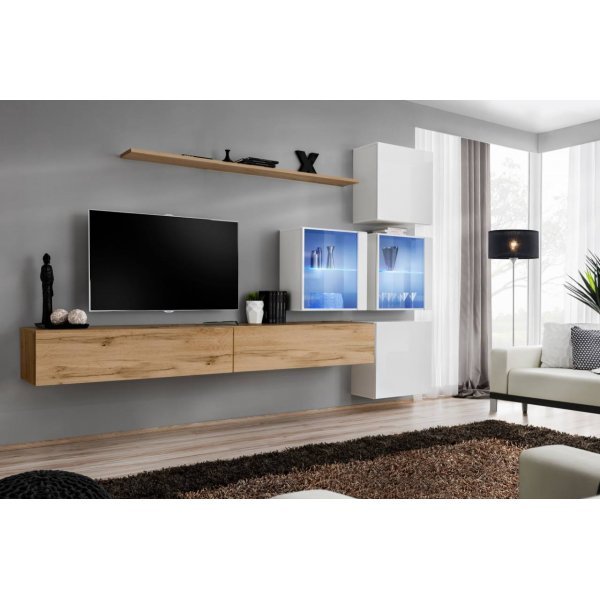 Living SWITCH 19 WTW SW 19 Genarom AM Stejar Wotan / Alb Lucios