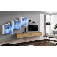Living SWITCH 20 WWT SW 20 Genarom AM Alb Lucios / Stejar Wotan