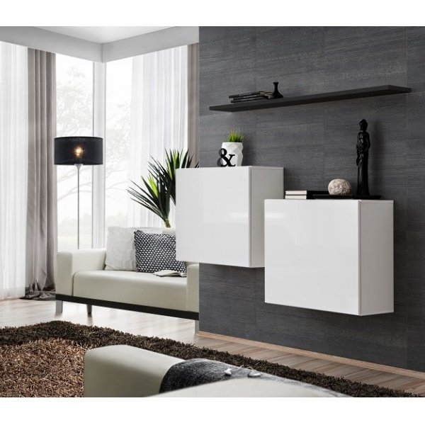 Living SWITCH SB I 26 WS SW SB1 Genarom AM Alb Lucios / Negru
