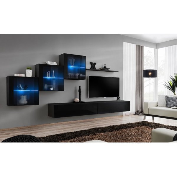 Living SWITCH 20 26 ZZ SW 20 Genarom AM Negru / Negru Lucios