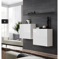 Living SWITCH SB I 27 WG SW SB1 Genarom AM Alb Lucios / Grafit