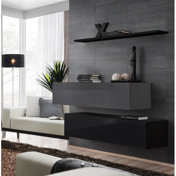Living SWITCH SB II 27 GZ SW SB2 Genarom AM Grafit Lucios / Negru Lucios