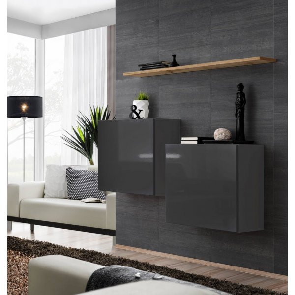 Living SWITCH SB I GWT SW SB1 Genarom AM Grafit Lucios / Stejar Wotan