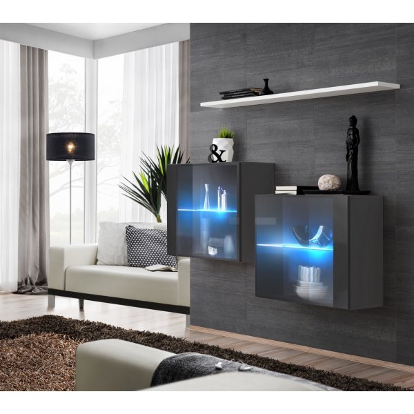 Living SWITCH SB III 27 GW SW SB3 Genarom AM Grafit Lucios / Alb