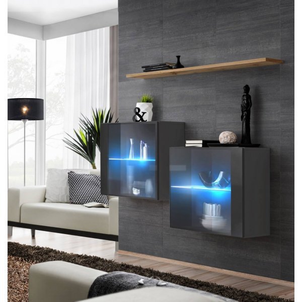 Living SWITCH SB III GWT SW SB3 Genarom AM Grafit Lucios / Stejar Wotan