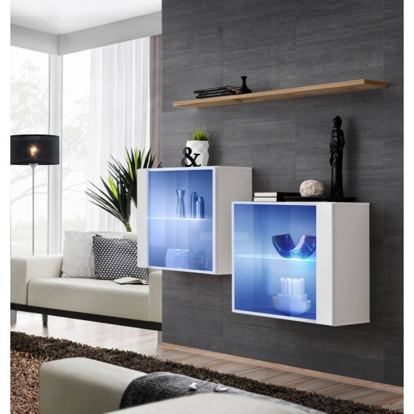 Living SWITCH SB III WWT SW SB3 Genarom AM Alb Lucios / Stejar Wotan