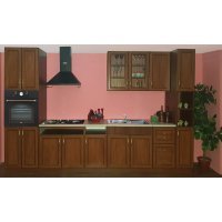 Bucatarie NIKA RAMKA 332, Genarom, Front MDF Infoliat, OUTLET