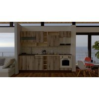 Bucatarie COSSY NEW 260 Wenge / Decor K366