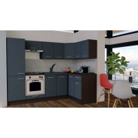 Bucatarie de Colt GENA NEW 1 DR. 140-250, Cu Corp de Cuptor, Wenge / Decor 0164